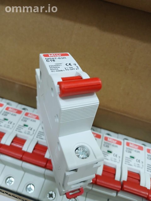 قاطع أوتوماتيك التيار الكهربائي Misr