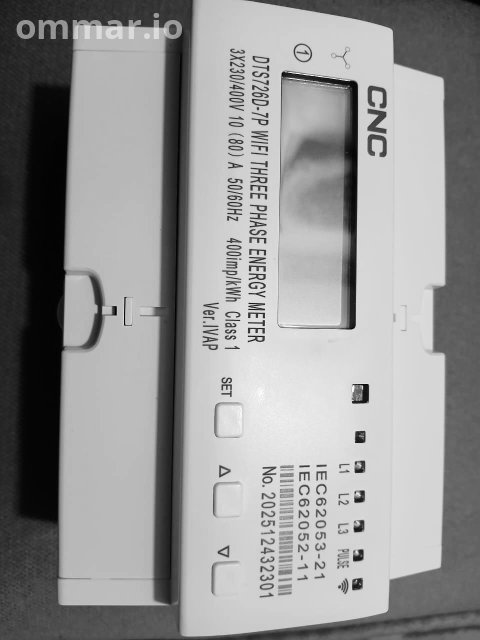 عداد سمارت الطاقة الشمسية  ٣ فاز  CNC